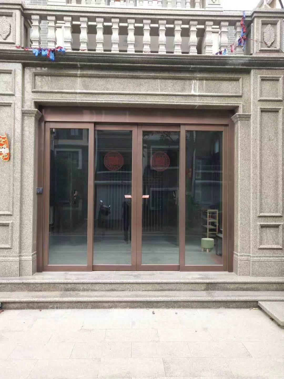 邳州市玻璃伸缩门